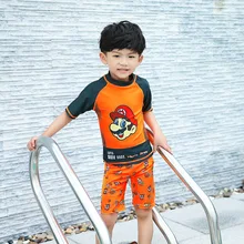 Детский купальник, детские купальные костюмы для мальчиков, детские купальные костюмы, Детские бикини из трех элементов, Раздельный пляжный купальник