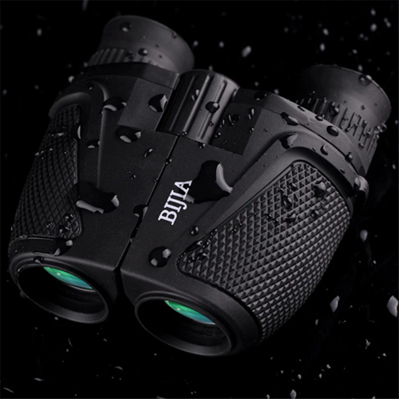BIJIA 12 x25HD бинокли Porro BK4 Prism Водонепроницаемый 83 м/1000 м ультра-ясный Телескопы Охота Телескопы для наружного