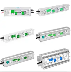 Светодиодный драйвер Трансформатор Питание адаптер AC110-240V к DC12V 10 Вт 20 Вт 30 Вт 50 Вт 60 Вт 80 Вт 100 Вт Водонепроницаемый Электронные напольные IP67