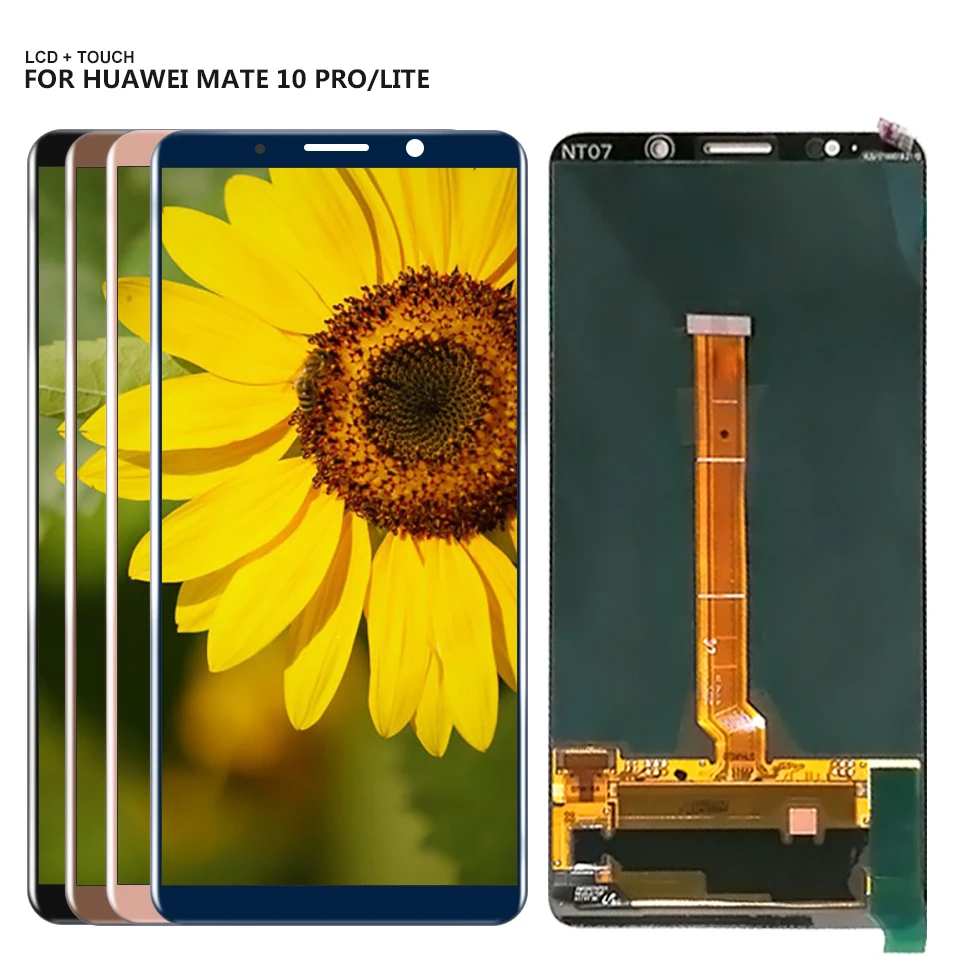 

Free Shipping For Huawei Mate 10 Lite Pro Digitizer Touch Screen 1920x1080 Lcd Display Assembly Replacement Part