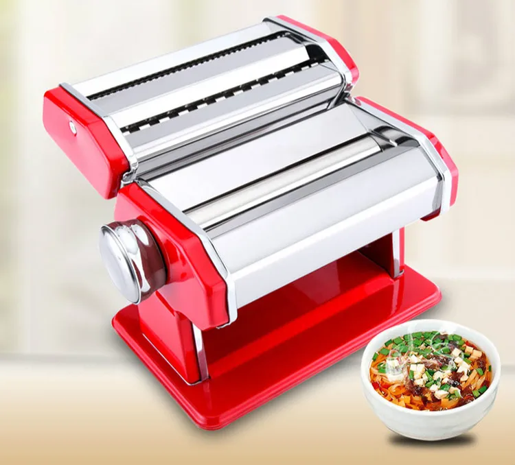 Машина для изготовления макарон из нержавеющей стали Red Siver Deluxe Pasta машина для лапши