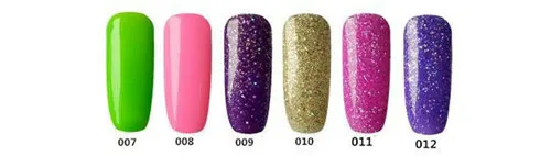 12 color nail gel tipart_