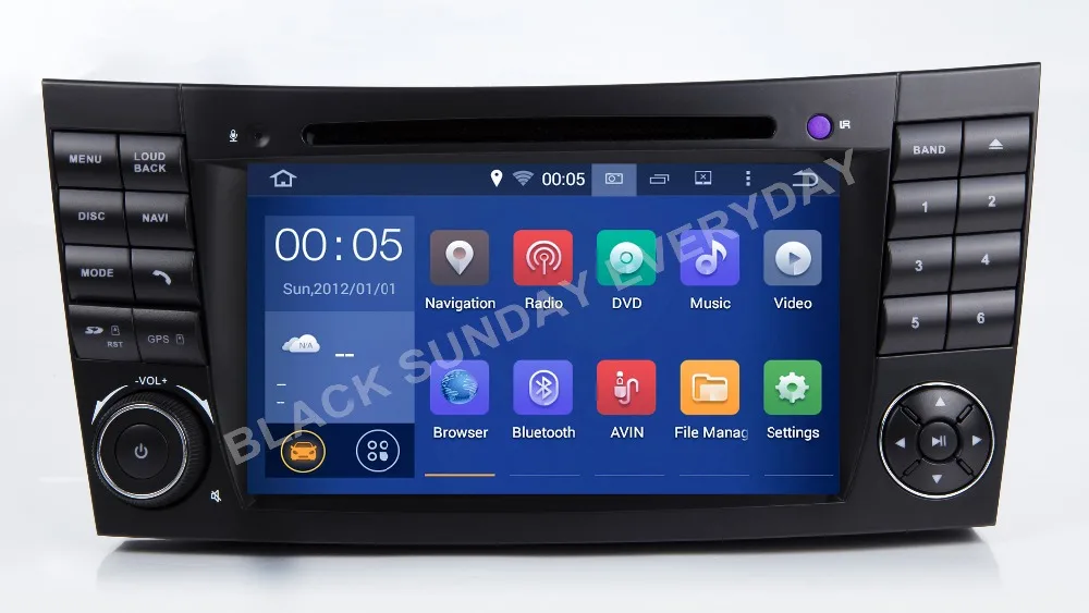 Best HD Capacitive Screen Android 9.0 System Car Multimedia DVD Player With GPS Navigation For Benz W211 E Class E220 E240 E260 E280 0 Best HD Capacitive Screen Android 9.0 System Car Multimedia DVD Player With GPS Navigation For Benz W211 E Class E220 E240 E260 E280 0