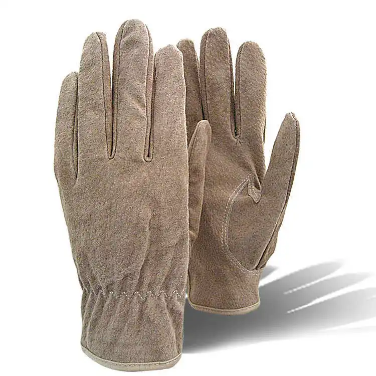

2015 New Design Split Thin Leather Women Work Gloves