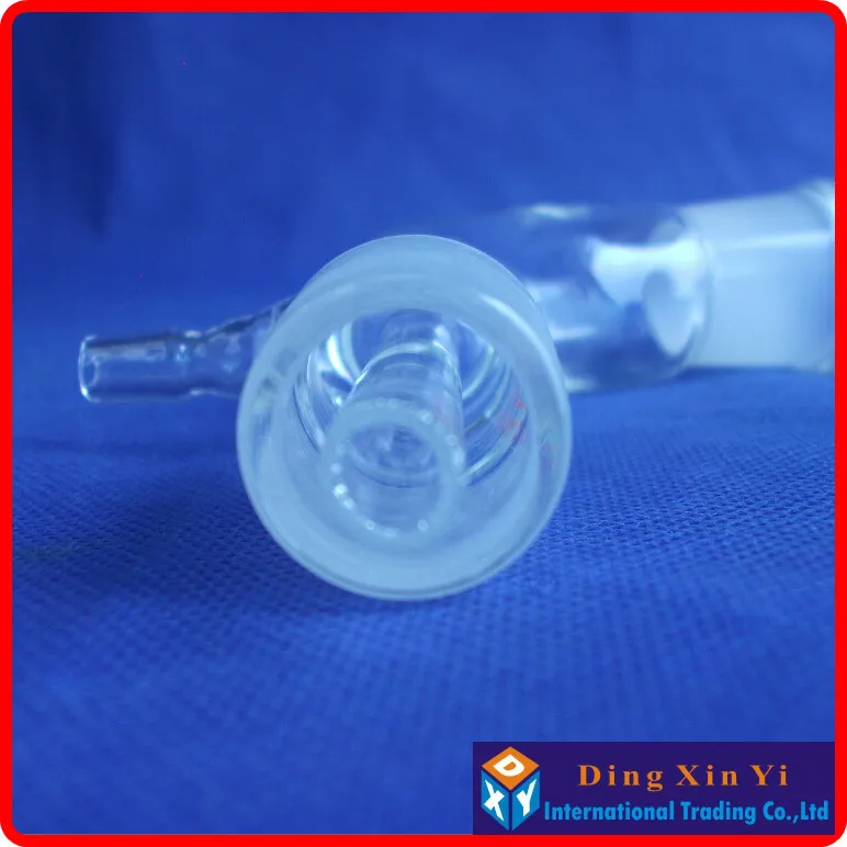 105 degree Vacuum receiving tube,Standard Ground Mouth.Standard mouth 24#*24#,Used for distillation unit