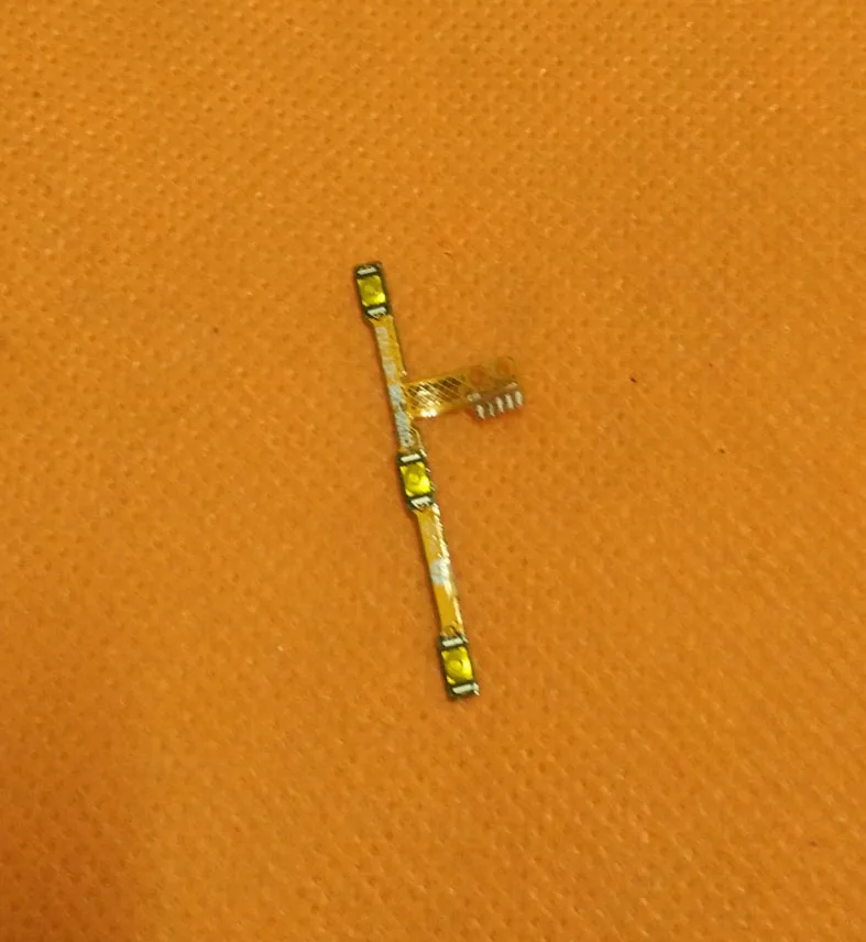Used Original Power On Off Button Volume Key Flex Cable FPC for Lenovo