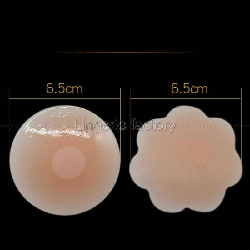 

Reusable Invisible Self Adhesive Silicone Breast Chest Nipple Cover Bra Pasties Pad Petal Mat Stickers Accessories
