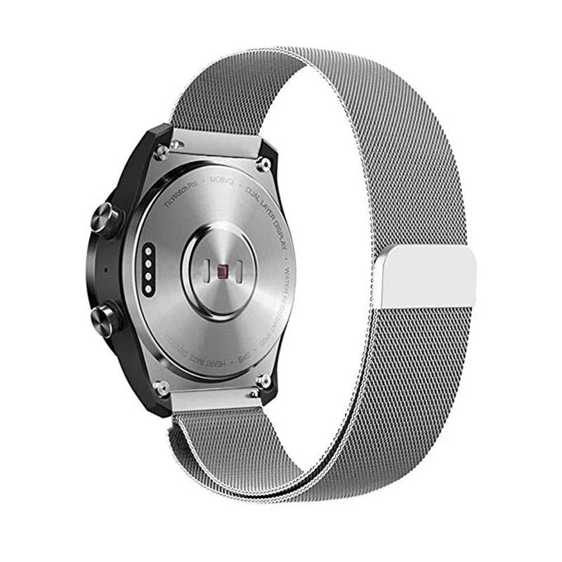 ASHEI 22 мм Миланский петля ремешок для samsung Galaxy Watch 46 мм ремешок 20 мм металлический сетчатый Браслет для samsung Galaxy Watch 42 мм ремни