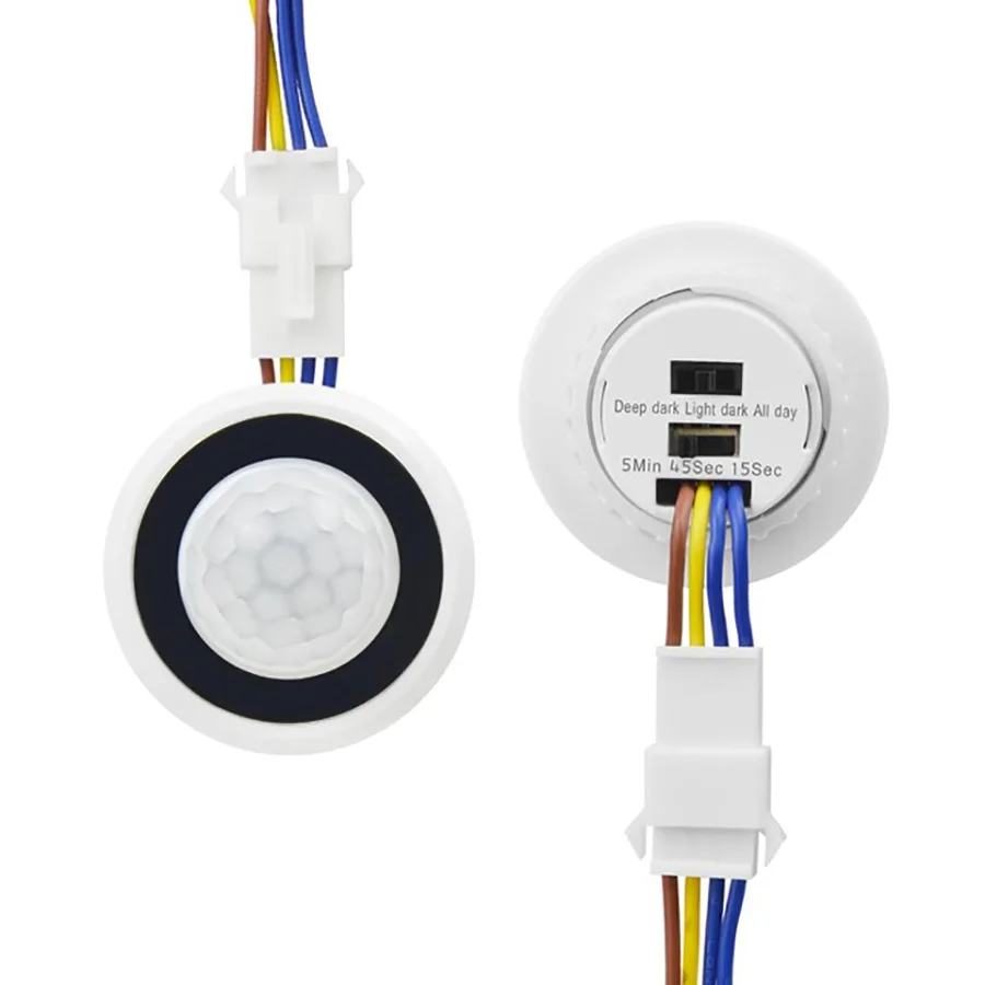 

LED Schakelaar Infrared Motion Sensor Switch Interrupteur Time Delay Adjustable Detector Light Switch For Home Lighting LED Lamp