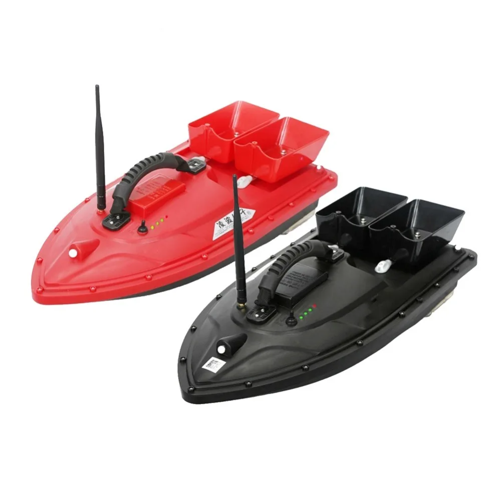 

Wireless Fishing Bait RC Boat Double Motors 500M Fish Finder Single Hand Control EU Plug