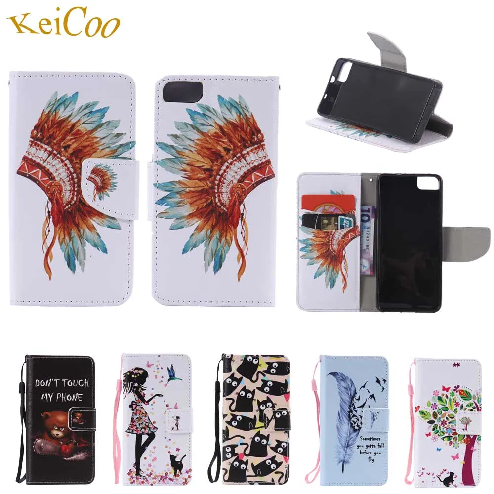 

Flower Pattern Cases For BQ Aquaris M4.5 4.5 inch Book Flip Wallet Movie Stand Covers For BQ Aquaris M 4.5 LTE Dual SIM Cases