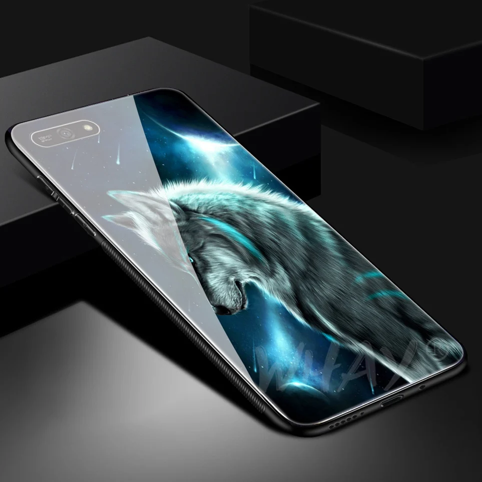 WHaY Glass Case For Huawei Honor 7A Luxury Pattern Coque For P20 Pro P Smart Cover Mate P20 10 Lite Honor 10 9 Lite Y6 2018 Case (12)