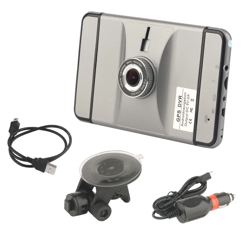 

Cimiva Automobile Car 800*480 Pixel GPS Navigation DVR Rear View Manually 350 Degree Rotation Navigator Hot