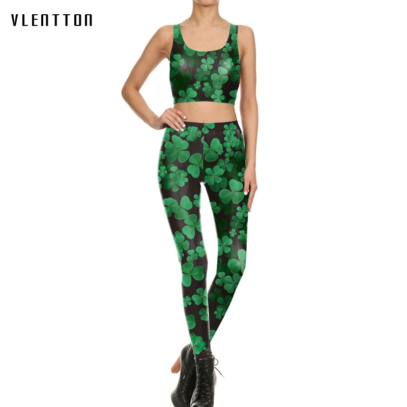 

2019 New Sexy Two Piece Set Women Print Short Tank Top+Pencil Pants Tracksuit Women Spring summer Casual Women's Sports Suit