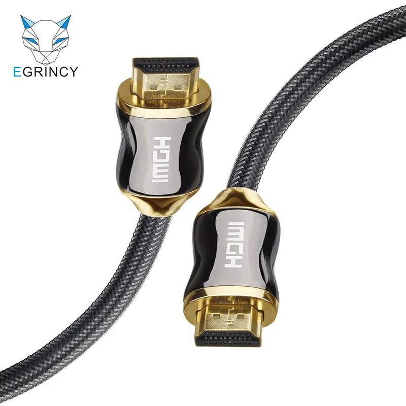 Hot HDMI Cable HDMI To HDMI cable HDMI 2.0 4k 3D 60FPS Metal Cable For