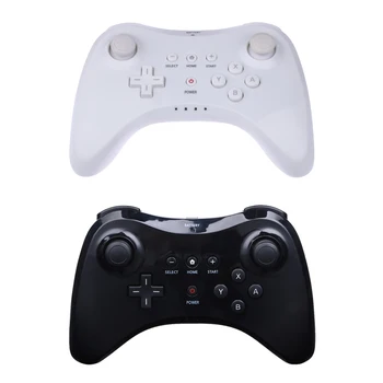 

Wireless Classic Pro Controller Gamepad Dual analog sticks and ergonomic button layout gamepad with cable For Nintendo For WiiU