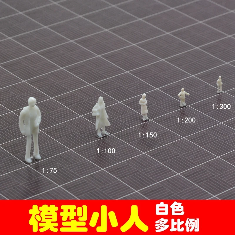 Koop 7 stks partij DIY Model Materiaal Sc egrave;ne Model Schaal Figuur Peple Model 1 75 1 100 1 150 1 200 1 300 Zand Tafel Model