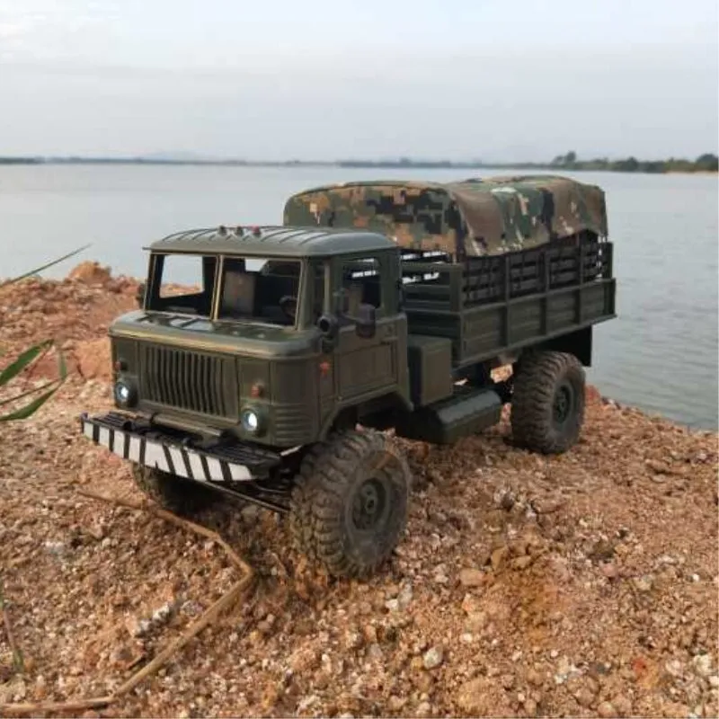 RBR/C WPL B16 привод грузовик газ армейский обновленная модель автомобиля серия