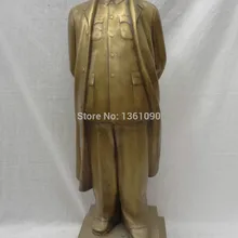 Xd 001170 3" Китайские Бронзовые Постоянный Великий Лидер Маоизм Мао Цзэдун Мао Статуя