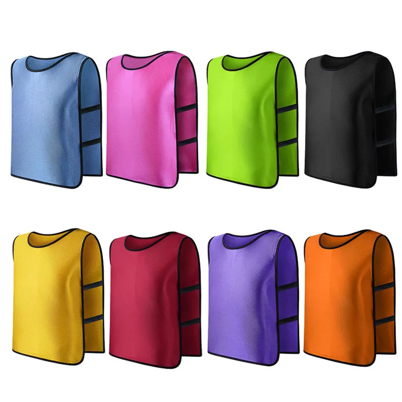 

Children Kid Team Sports Football Soccer Training Pinnies Jerseys Train Bib Vest V