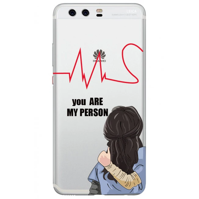 You're My Person For Fundas Greys Anatomy Мягкий ТПУ чехол для телефона Huawei P8 P9 P10 P20 Mate10 20Pro Lite|Сумки