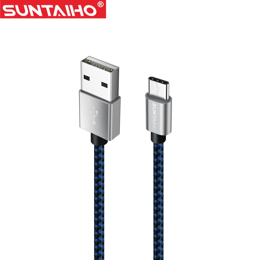 Suntaiho USB Type-C Cable 50CM 1M 2M 3M Fast Charging & Sync Data Cable for Macbook Xiaomi 4c NEXUS 5X