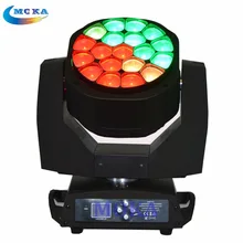 4 шт./лот 19x15 Вт светодиодный большой пчелиный глаз зум движущаяся головка Света Дискотека Освещение Оборудование для сцены