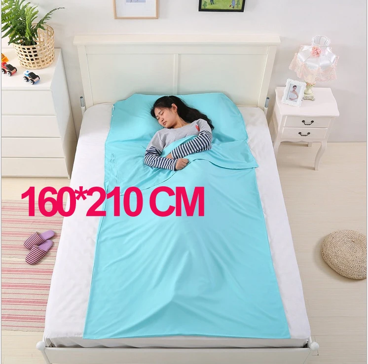 Travel Sleeping Bag Liner /& Camping Sheet for Single Person// Double Person