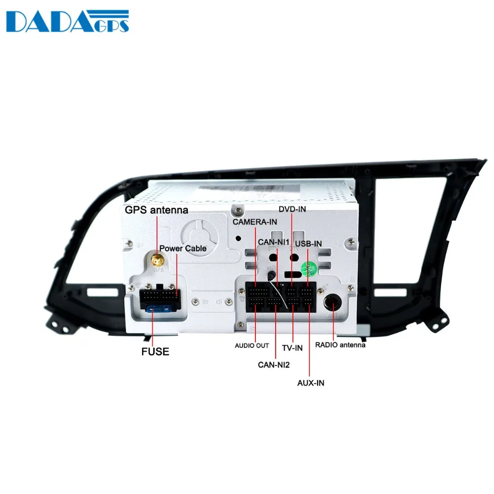 Best Android 9.0 4+32GB Car Radio Multimedia 2 din Video Player GPS  Navigation 4G For Hyundai Elantra 2015 2016 2017 2018 px5 14