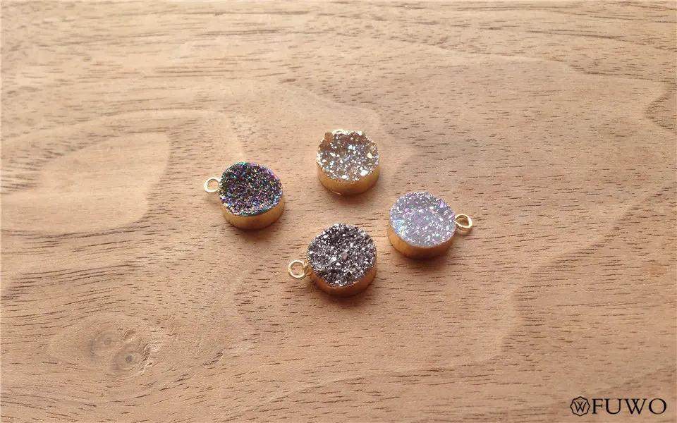 Aura Druzy Pendant 10