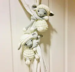 Вязаные Игрушки Кукла-амигуруми овца девушка модель номер DO004