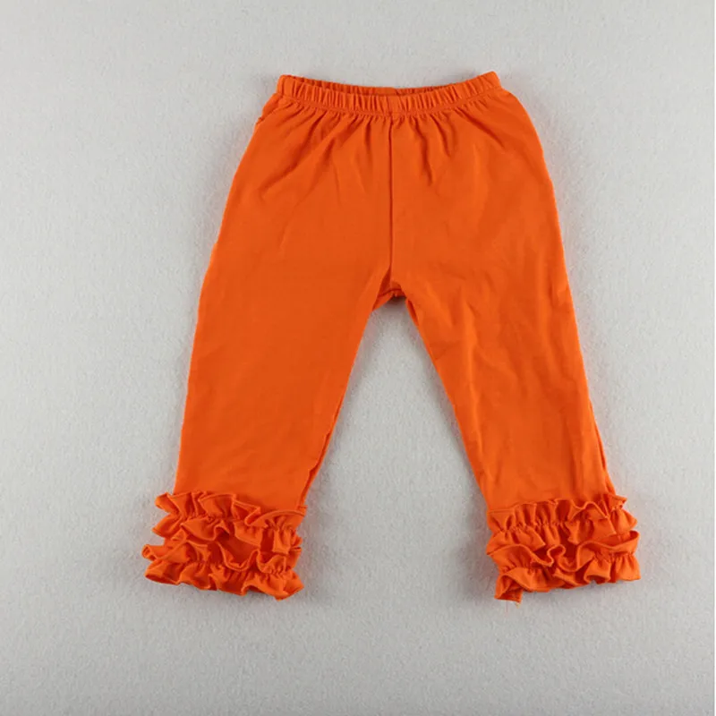 Custom children's Clothing ,Fall Girls pant ,Ruffled baby ruffle
