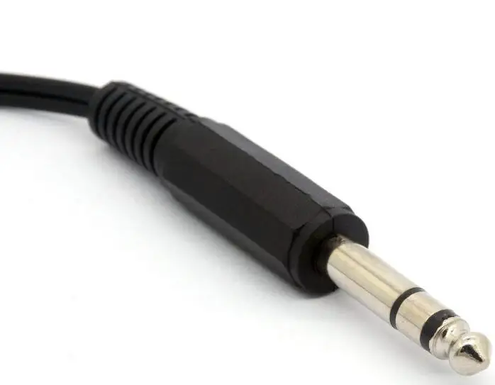 Кабель разветвитель LBSC 6 35 RCA мм 1/4 дюйма со штекером стерео TRS на 2 разъема