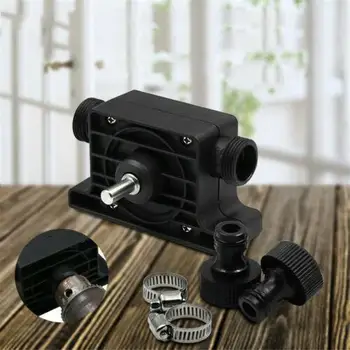 

TPFOCUS Portable Electric Drill Pump Self Priming Transfer Pumps Oil Fluid Water Pump