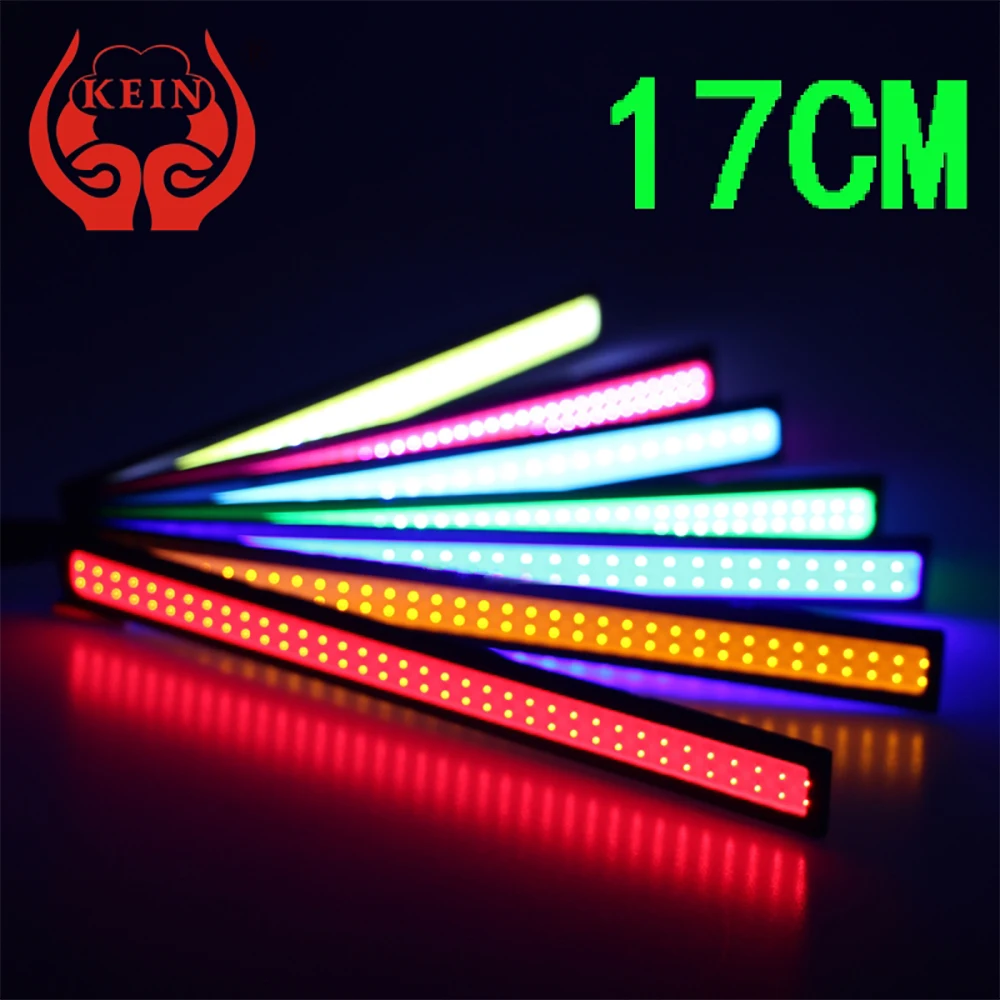 

1 PCS 17CM LED cob DRL car daytime running lights car modification car styling led drl daytime running light Seven Free Shipping