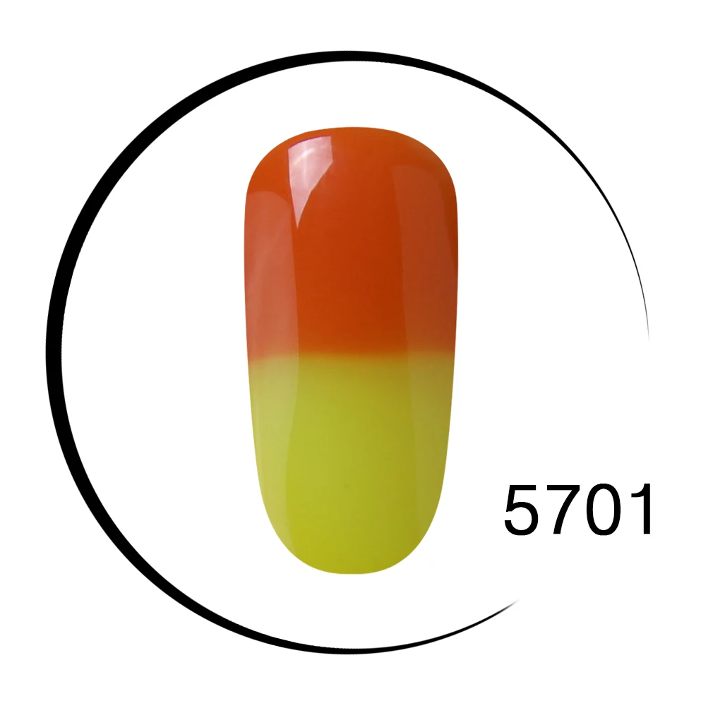 Elite99 100 цветов, термо-Гель-лак для ногтей, меняющий цвет, замачивается, УФ-Гель-лак хамелеон, светодиодный Гель-лак для ногтей - Цвет: 5701
