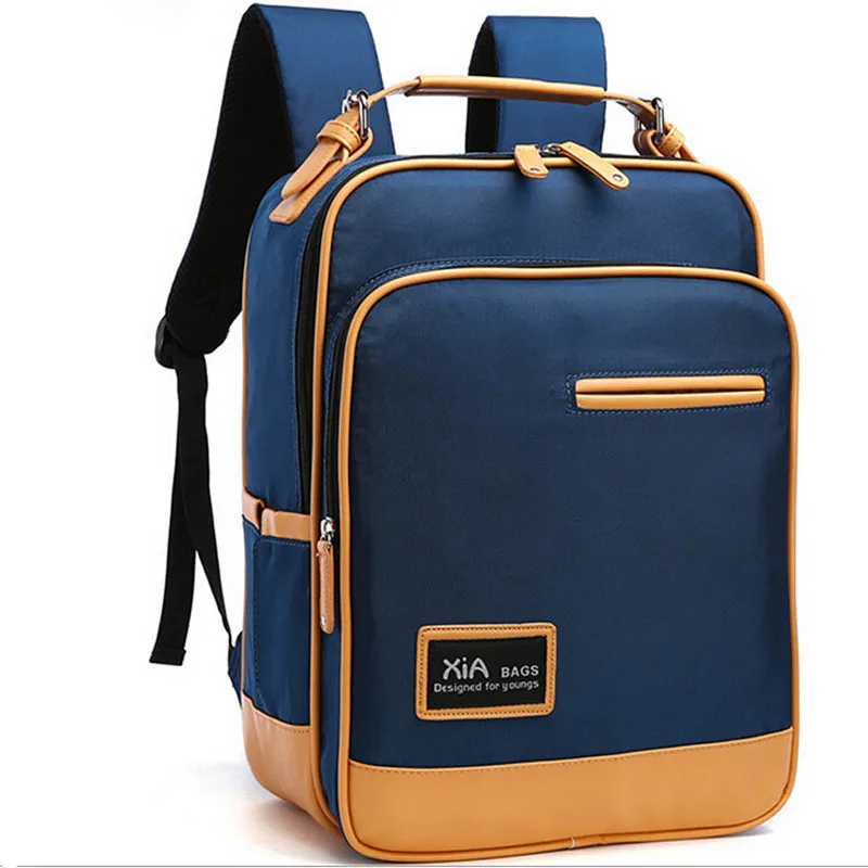 

DAWABO Brand Waterproof Nylon Men Computer Backpack Women School Backpack For Teenagers Travel Bags Men's Laptop Bag Backpack