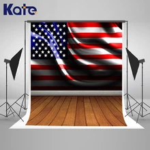 Kate 5X7FT American Flag Wood Wall Photography Backdrops newborn photogra background Grey Wood Floor Studio Backdrops Background kate photography backdrops christmas backdrop toy car background baby photography backdrops wood floor background for studio