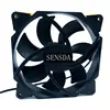 SXDOOL-carcasa de ordenador F123 ventilador de fuente de alimentación de 12 V, ultrasilencioso, 12 cm, ventiladores de refrigeración, velocidad de rodamiento hidráulica 1200, súper silencioso, 47CFM, novedad ► Foto 2/5