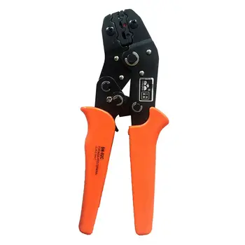 

Hand Crimping Tools SN-02C Ratcheting Wire Crimping Plier Tools For 24-14AWG Wire Terminals and Butt Connectors Crimper