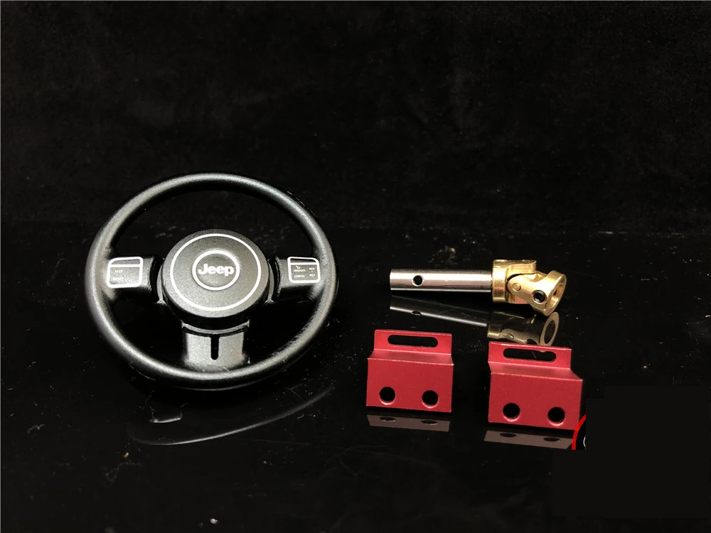 

Aluminum Steering Wheel with shaft & servo mount for Capo jkmax