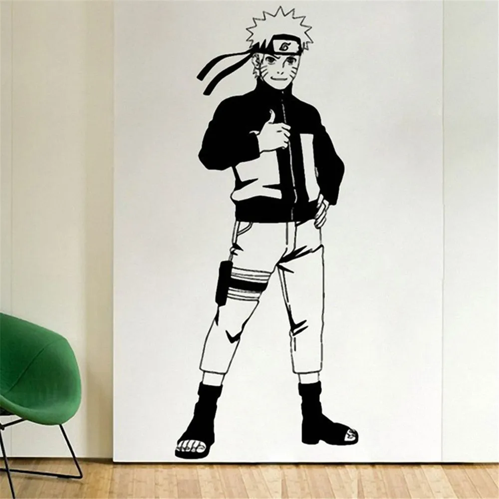 naruto uzumaki naruto wall decal vinyl decal comics anime