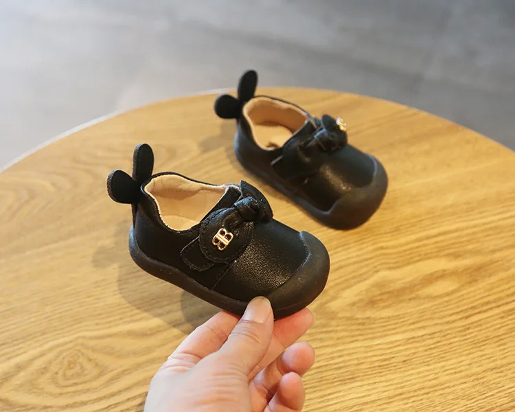 Autumn Shoes Baby Toddler Shoes Baby Infant Shoes Soft Bottom Non-slip Children's Shoes Leather Shoes