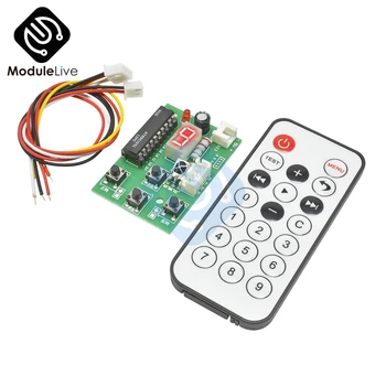 

DC Adjustable Speed Stepper Motor Click Driver Controller DC4 ~ 6V With Remote Control