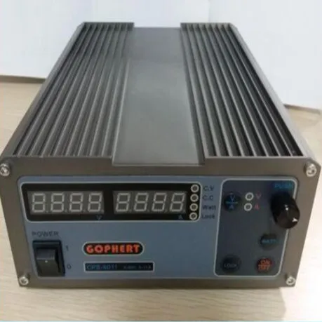 CPS-6011 60V 11A прецизионный PFC компактный цифровой Регулируемый источник питания постоянного тока лабораторный источник питания