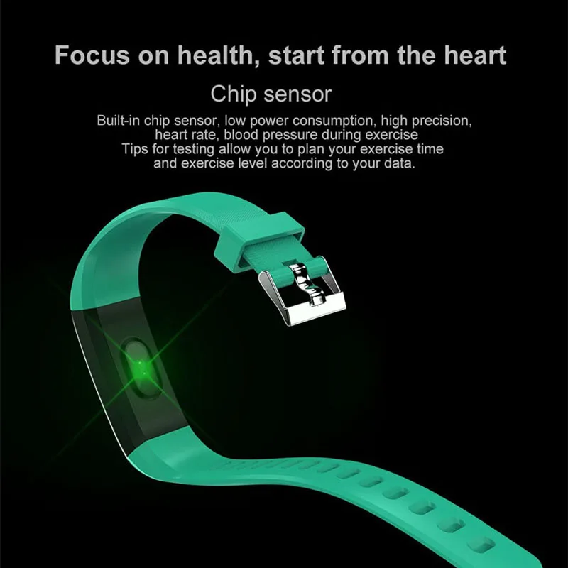 Фитнес трекер часы браслет ecg ppg смарт кровяного давления наручные носимые