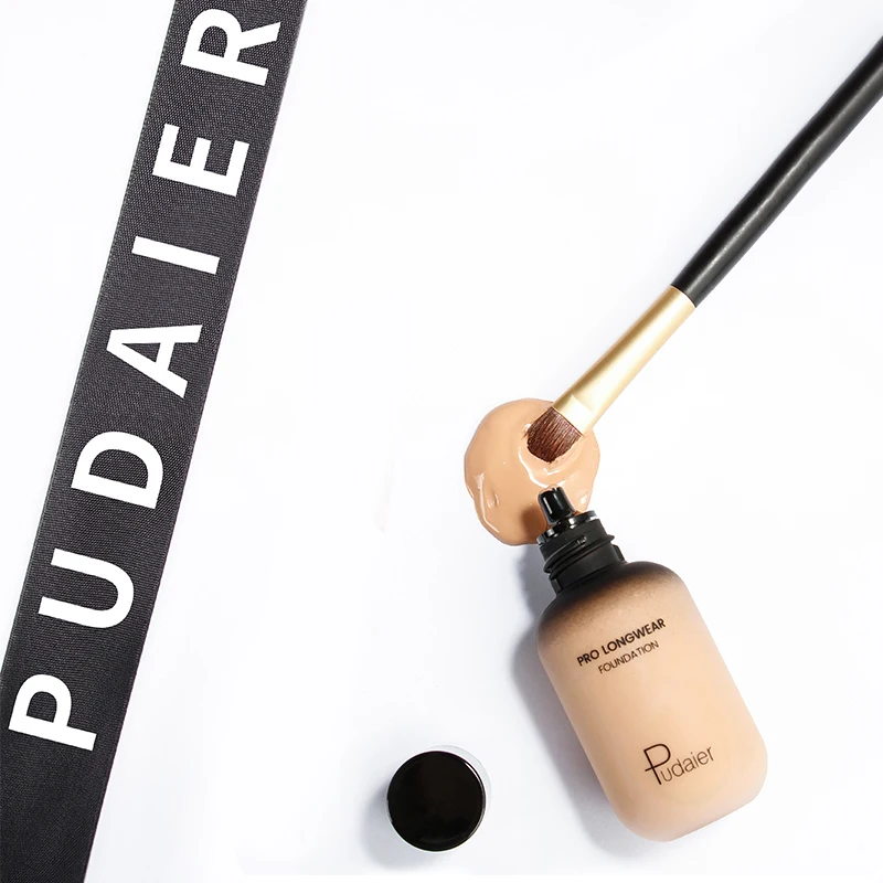 Pudaier 40 мл Женская основа для лица Maquiagem beauty Makeup 40 цветов консилер для тела Жидкий тональный крем