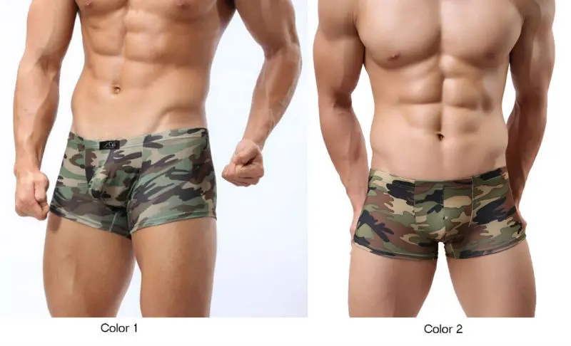 FreeShipping Sexy Mens Boxer Underwears 