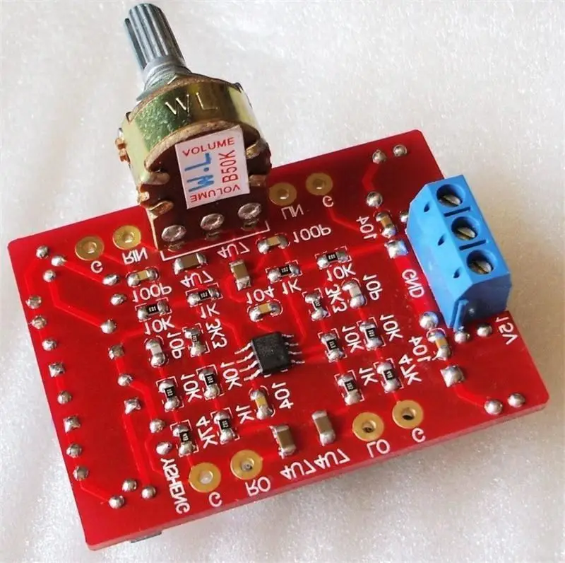 Ys Mini Hifi Preamplifier Board Op275 Opa2604 Replacement Parts