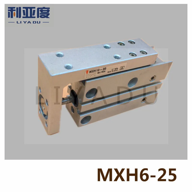 

MXH6-25 MXH6-30 pneumatic slider (linear guide) slide cylinder Bore Size 6mm Stroke 25mm 6mm Stroke 30mm MXH6X25 MXH6X30